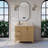 Turlington  Bath Vanity Set With White Quartz Vanity Top And White Undermount Basin-128780858-103966048