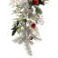 Frosted Pinecones And Berries Artificial Christmas Garland - 6' X 8" - Unlit