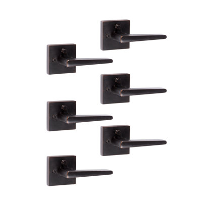 Basel Square Privacy Lever, Reversible Handing