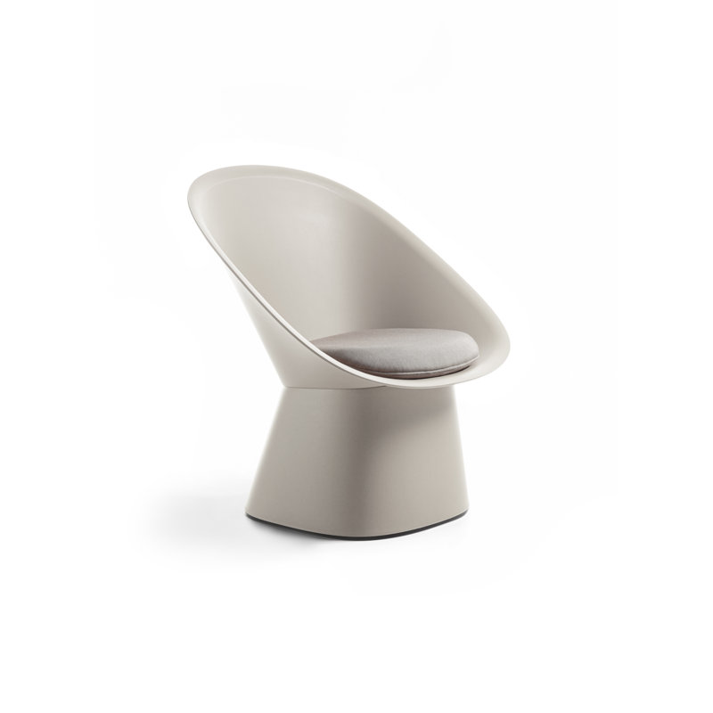 Sensu Outdoor Lounge Chair, Silver