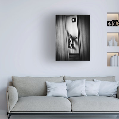 Art mural sur toile tendue - Samanta Krivec «Randevao», art mural pour salon, chambre à coucher ou bureau - 14 x 19