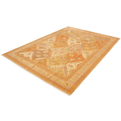 Dhaill One-of-a-Kind 10'0" X 14'1" New Age Wool Area Rug in