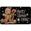 Tapis de porte en pain d'épice Merry Christmas