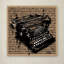 « three-quarter machine » par roderick stevens, impression sur toile tendue-14744351