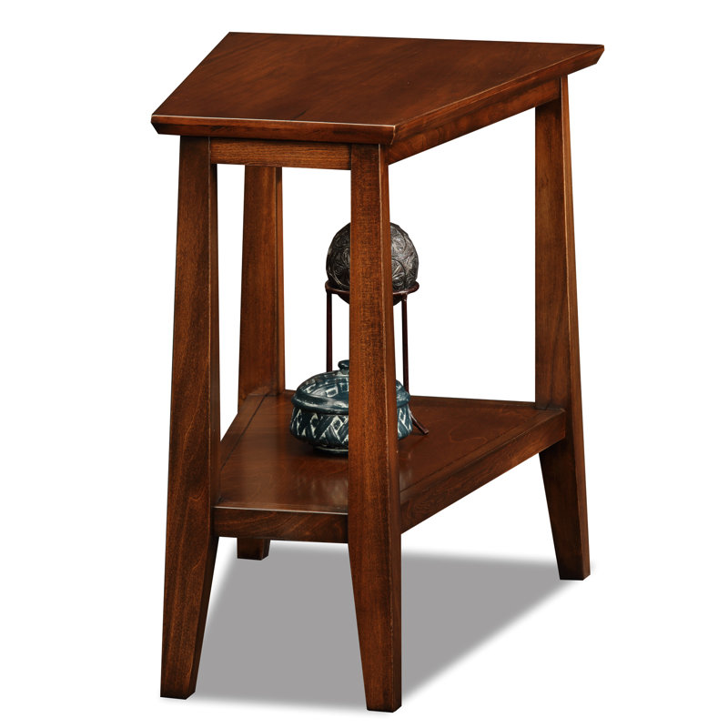 Delton Solid Wood Recliner Wedge Table, Sienna