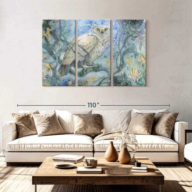 Brampt Night Wings II, 48" H x 74" W