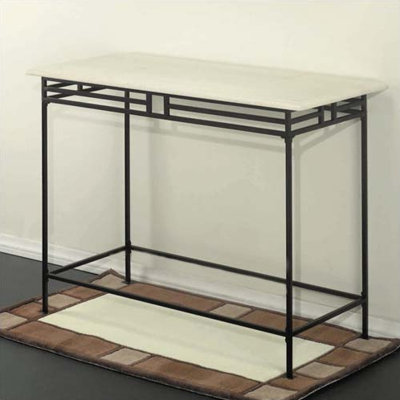 40'' Marble Top Console Table