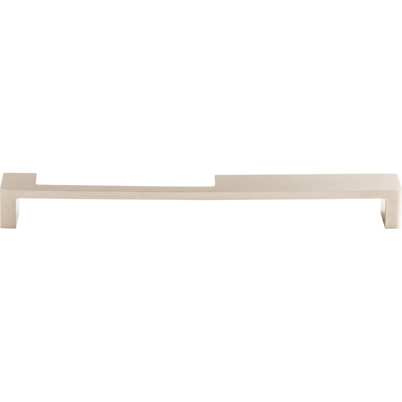 Modern Metro Bar Pull, Brushed Satin Nickel, 9" Center to Center