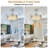 42" Retractable Crystal Ceiling Fan with Light and Remote-176345733