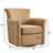 Belmont Vegan Leather Swivel Accent Chair-1020076954
