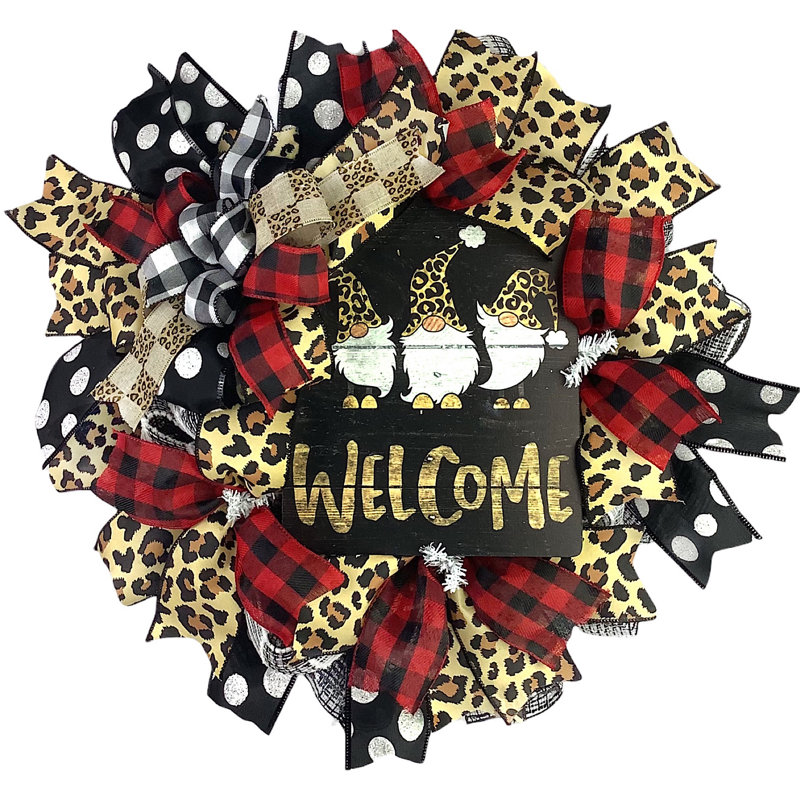 Couronne de Noël en maille 18 po Deco