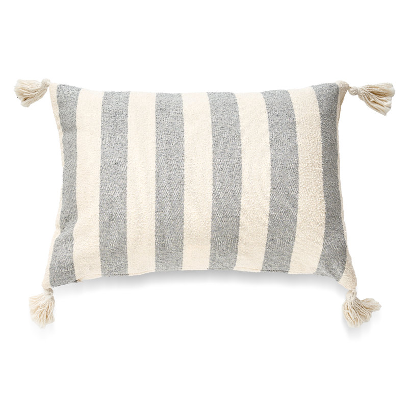 Housse de coussin French Stripe seulement, Gris