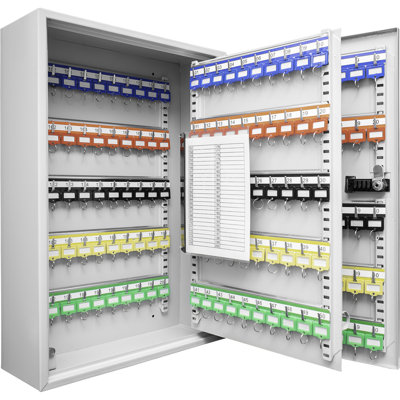 200 KEYS ADJUSTABLE WITH COMBINATION LOCK GREY