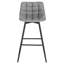 Upholstered Counter Stool with Metal Frame-61601235-135456941