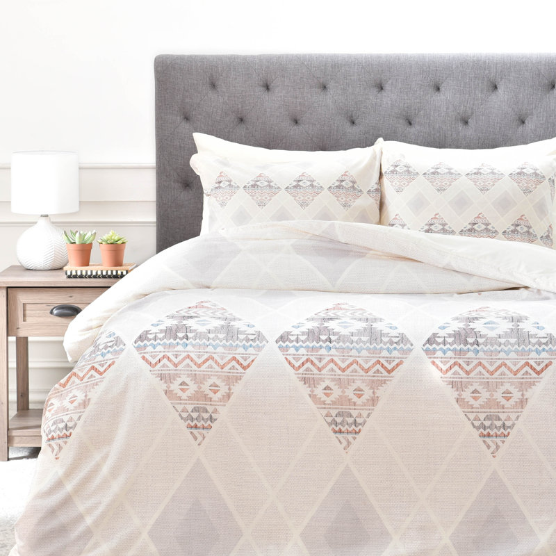 Iveta Abolina Geometric Shapes Duvet Cover, King Duvet Cover + 2 King Shams