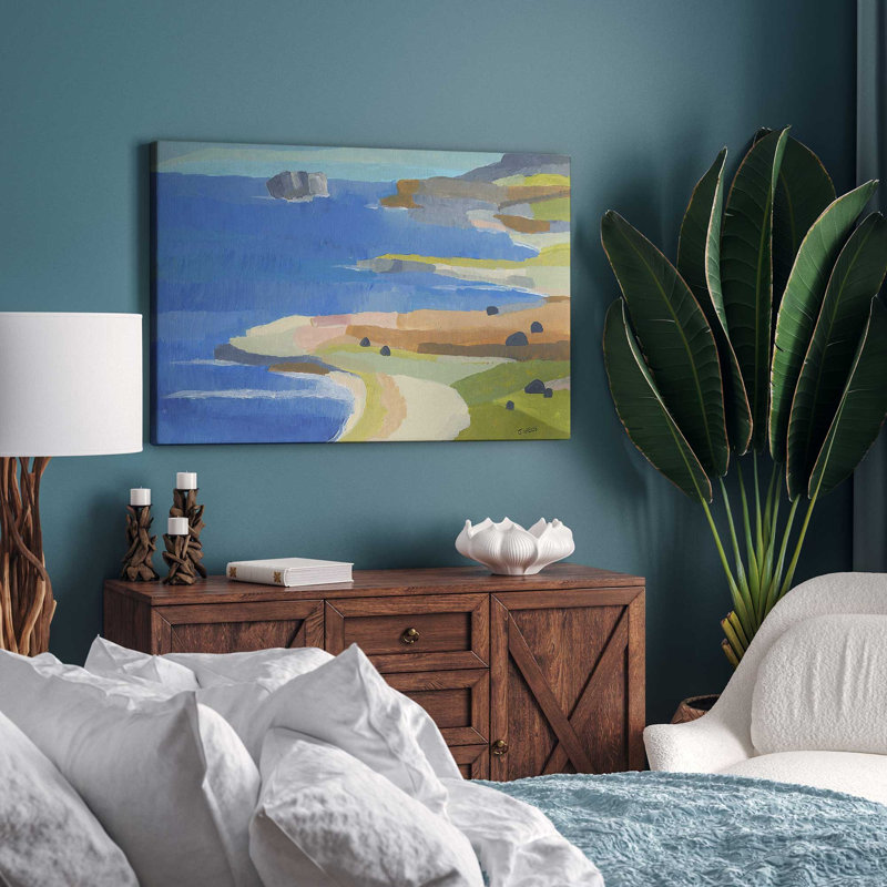 Impression sur toile Irish Coastal Whimsy, Toile tendue, H 8 po x l 12 po x P 1,25 po