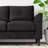 75.79'' Flared Arm Sofa