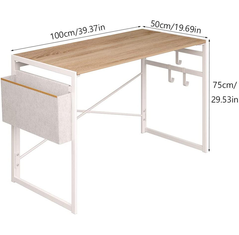 Hurrem Metal Base Computer Desk