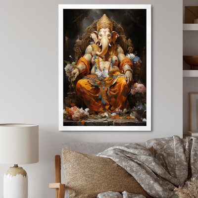 «Benigno Hinduisim Ganeshas Blessing II», reproduction sur toile