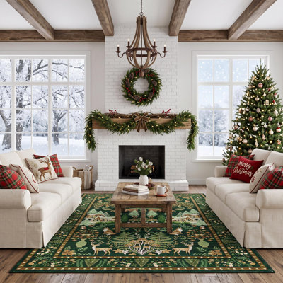 Tapis Christmas Forest Wonderland