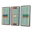 «Vintage Mid-Century Graphics IV», reproduction sur toile 3 pièces