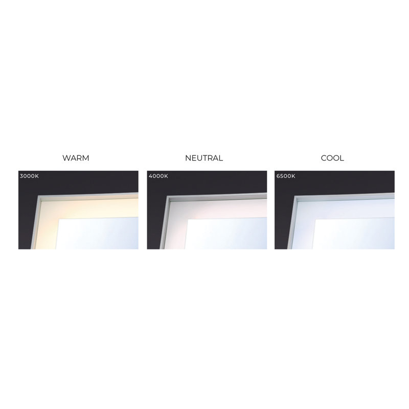 Lenora Rectangular Mirror, 30" x 22", Black