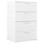 Commode blanche à quatre tiroirs Bliss-39004452