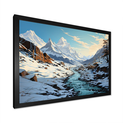 Beryle Glacier Frozen Majesty Winter I - reproduction