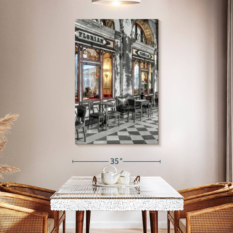 Aime Caffe Florian Venezia, 39" H x 26" W