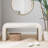 Boucle Waterfall Bench 42"W-1783050898