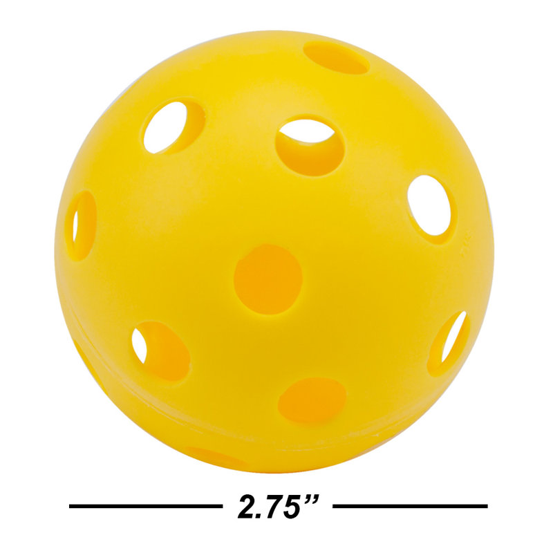 Paquet de 12 balles de baseball d'entraînement en plastique GSE pour lancer, frapper, lancer et attraper GSE, Multicolore