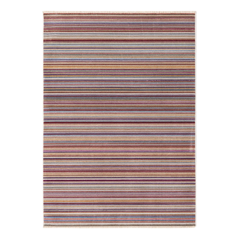 Spadaro Striped Indoor Rug, Rectangle 4' x 5'10"