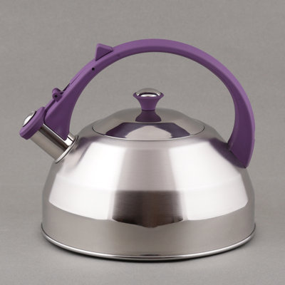 Creative Home 2.8 Quarts Stainless Steel Whistling Stovetop Tea Kettle