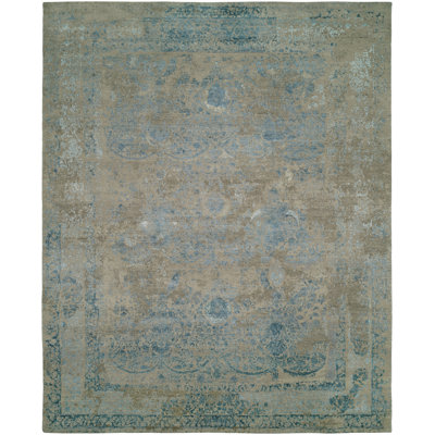 Hand Knotted Area Rug