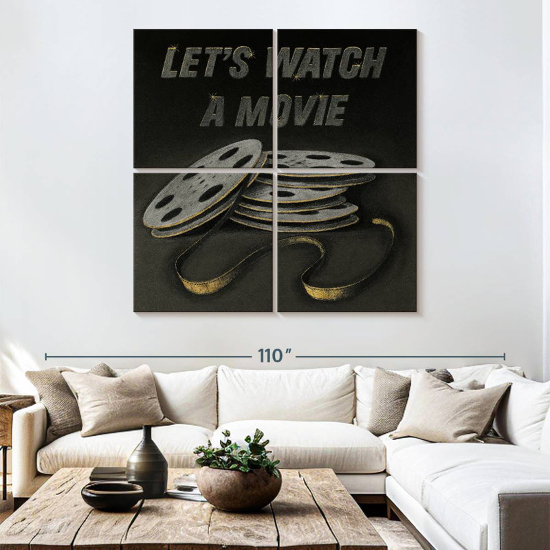 Keiraleigh Lets Watch A Movie, 74" H x 74" W