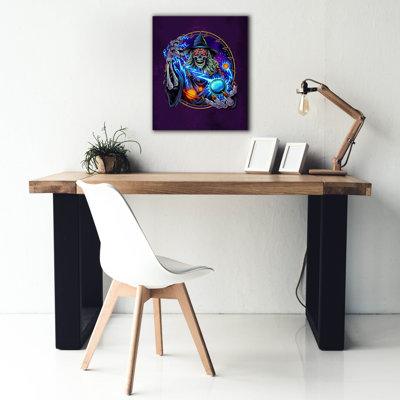  «Space Wizard» par FlyLand Designs, art mural sur toile, 20 po x 24 po