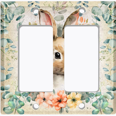 Animals 2 - Gang Toggle Light Switch Standard Wall Plate