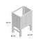Tresham 24" Bathroom Vanity Base Only-16321529