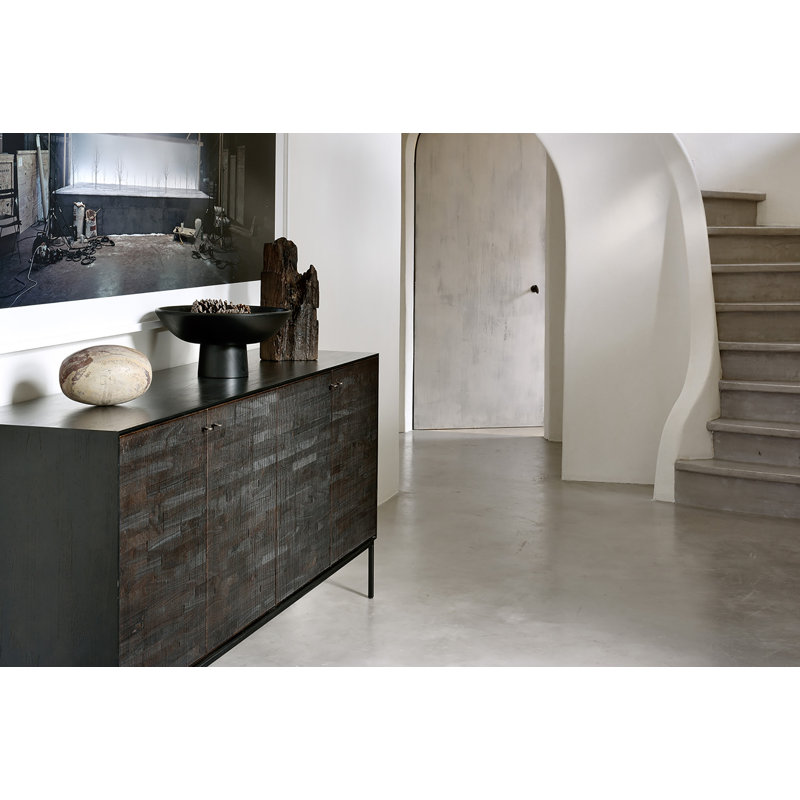 Grooves 60 in. W Solid Wood Sideboard