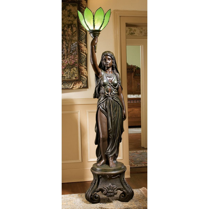 Lampe sur pied 78 po Electra Maiden of Light