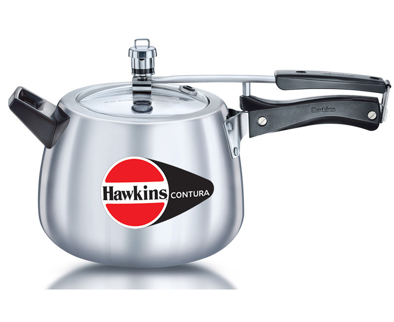 Hawkins Contura Pressure Cooker, 5.28 Quart