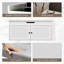 Banc de rangement pour chaussures 39,4 po, banc de rangement avec support latéral, banc de rangement pour chaussures avec coussin supérieur pour chambre à coucher, salon et entrée, blanc-236374229-247001331