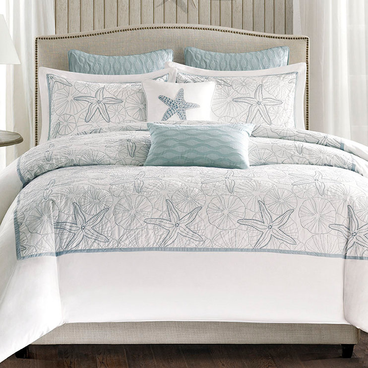 Maya Bay Reversible Duvet Cover Set, full/Queen