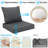2 Set Of Outdoor Seat And Back Cushion ，Patio Furniture Cushions With Removable Cover-1512310055-1512310056
