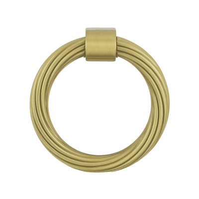 Bijou Sybil Collection Ring Pull 2-7/8 Inch x 2-3/4 Inch