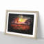 Poppy Meadow - Single Picture Frame Print on MDF-56866284-56866288