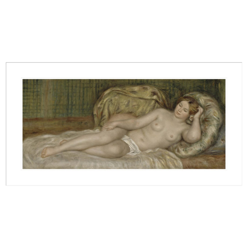 «Large Nude» par Pierre-Auguste Renoir, impression giclée sur cadre, H 22,6 po x l 41,5 po