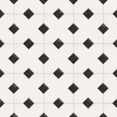 Carreau en porcelaine Cross and Dot