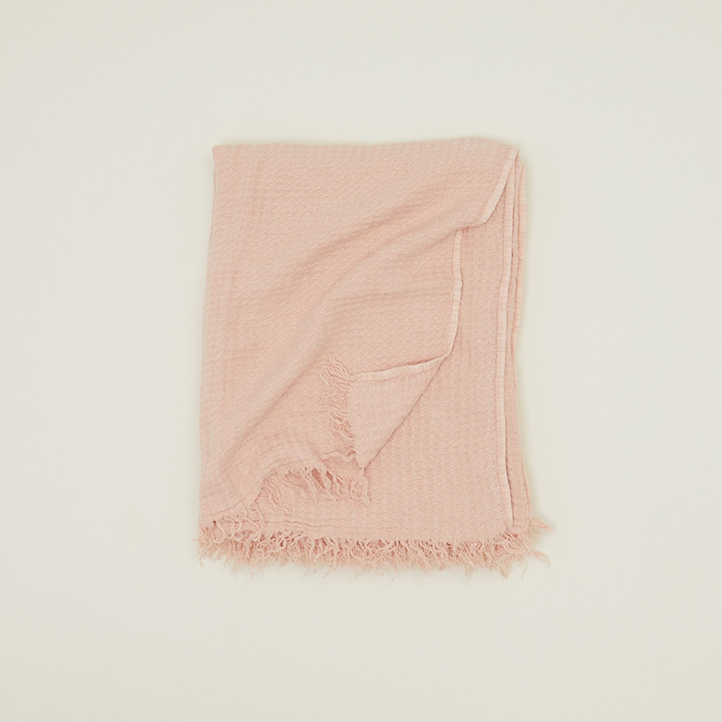 Simple Throw Blanket, Blush, 70" L x 50" W
