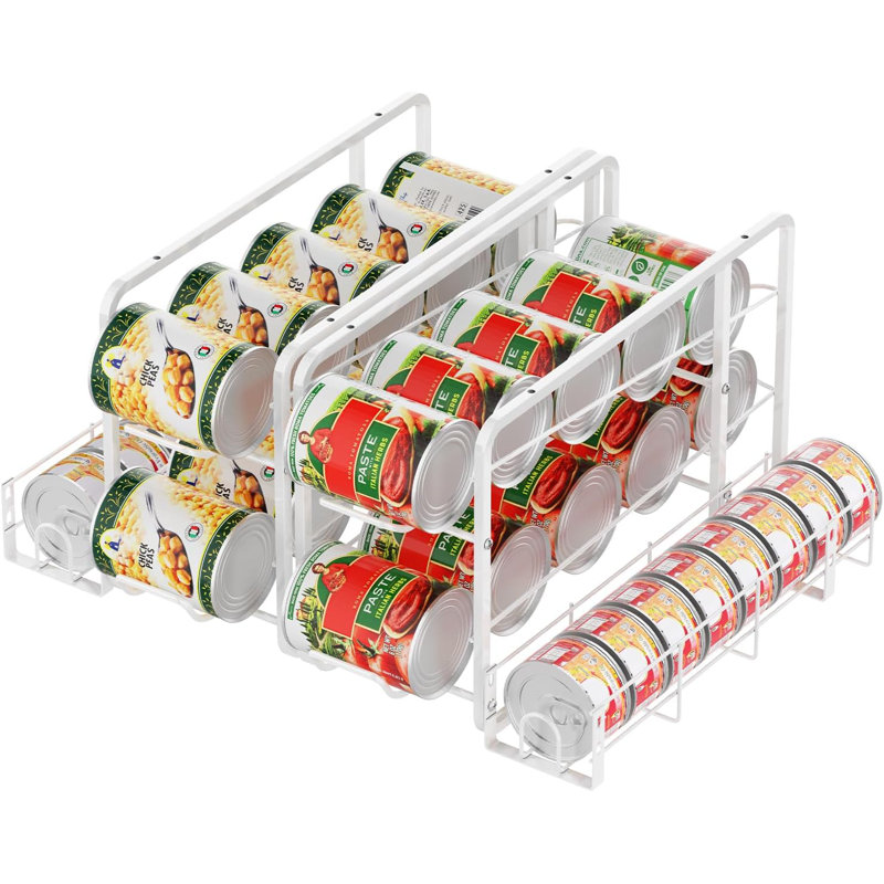 Jenkinson Can Organizer, White
